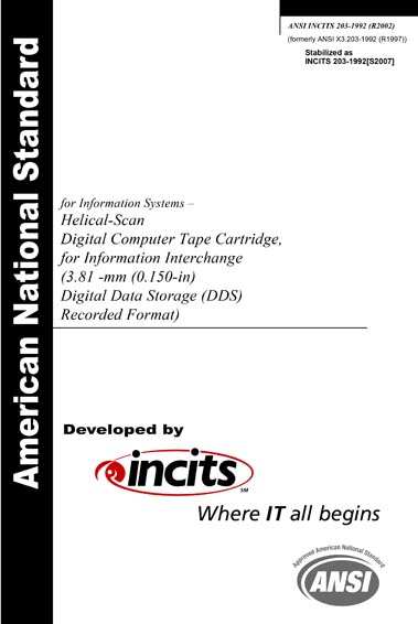 Standards PDF Cover Page